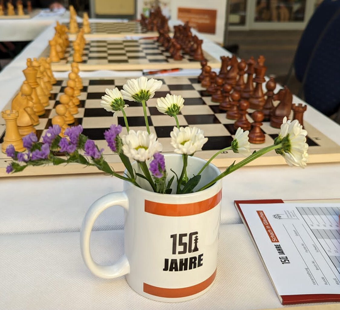 You are currently viewing Simultanveranstaltung zum Jubiläum „150 Jahre Schach in Glauchau“ am 15. Juli 2023 mit GM Raj Tischbierek
